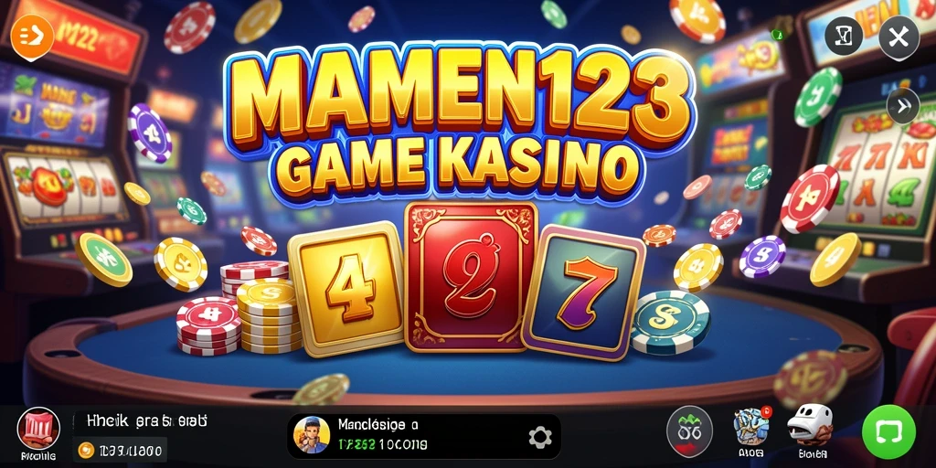 Tampilan gameplay seru di MAMEN123 saat bermain kasino.