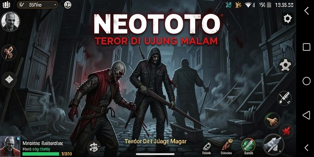 Gameplay NEOTOTO yang mencekam dengan suasana Horror.