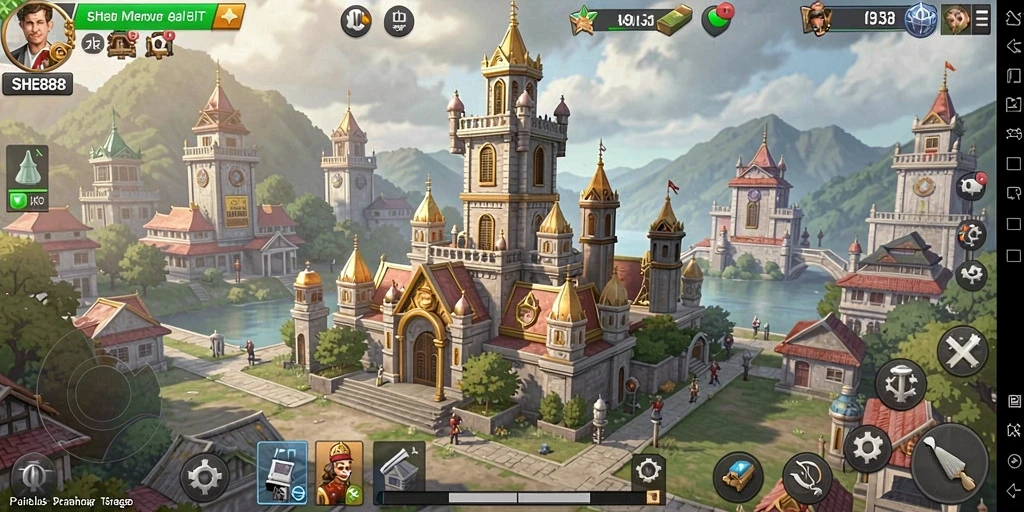 Tangkapan layar yang menunjukkan gameplay menara pertahanan yang mendebarkan.
