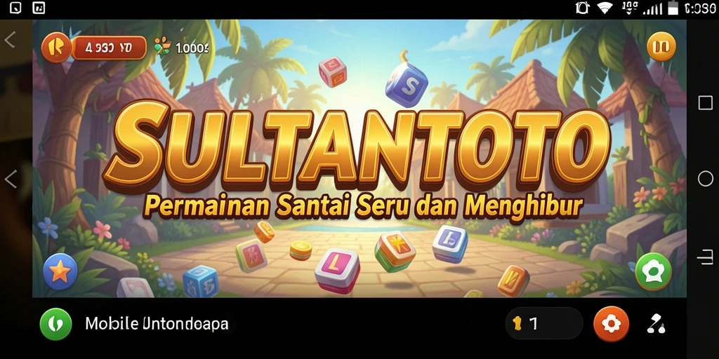 Tampilan screenshot dari gameplay SULTANTOTO yang seru dan interaktif.