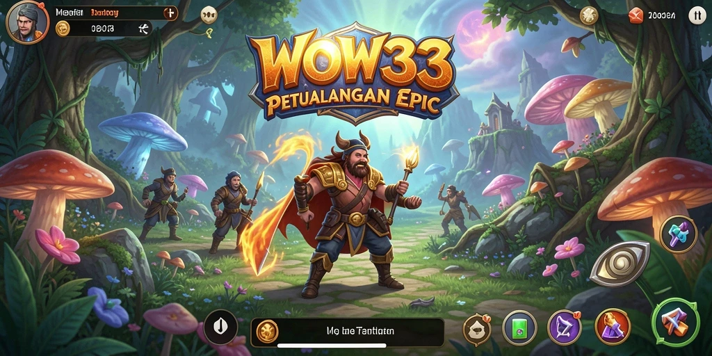 Screenshot dari gameplay WOW33 yang menunjukkan aksi mendebarkan.